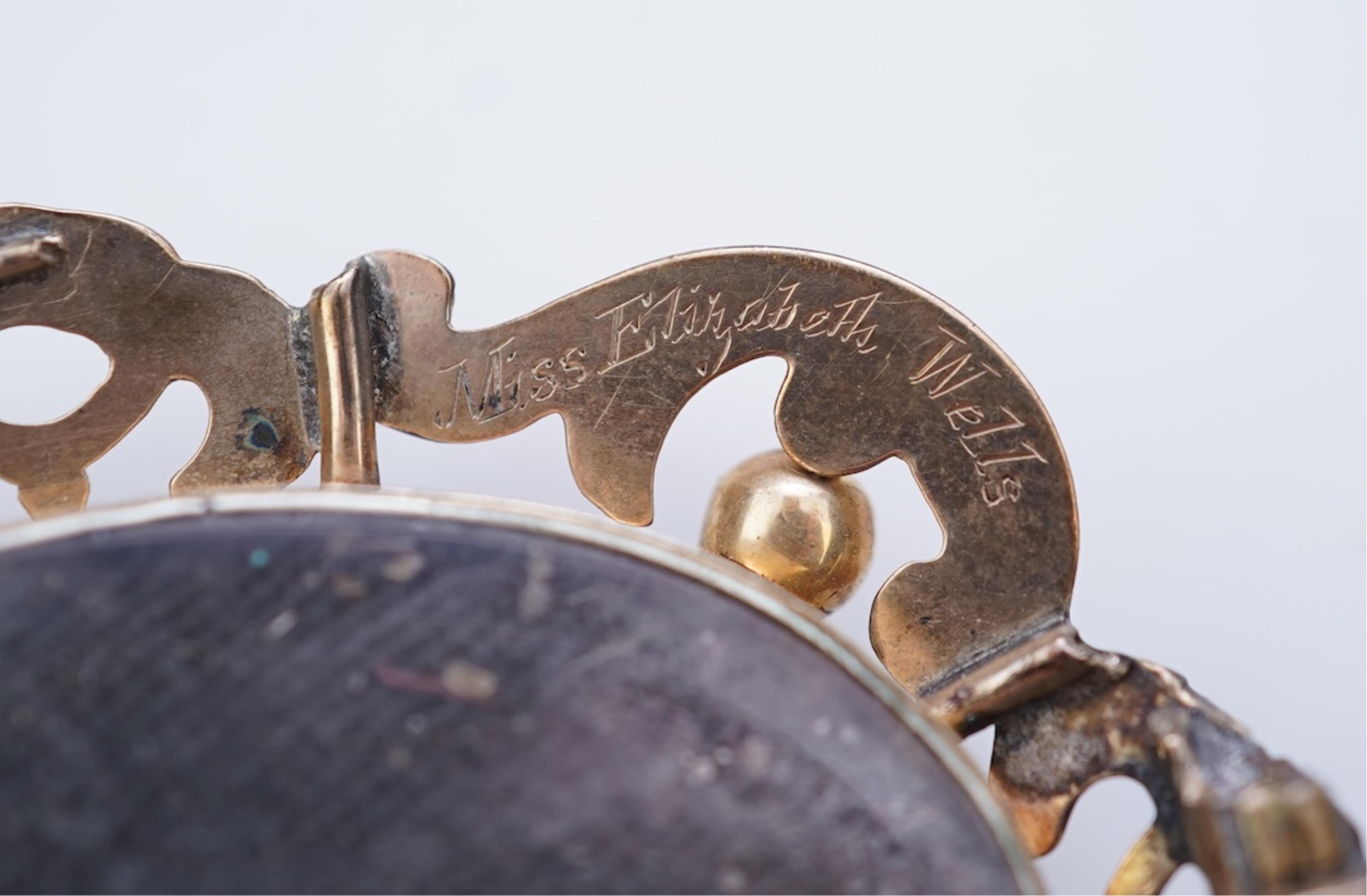Three Victorian brooches, 19th century